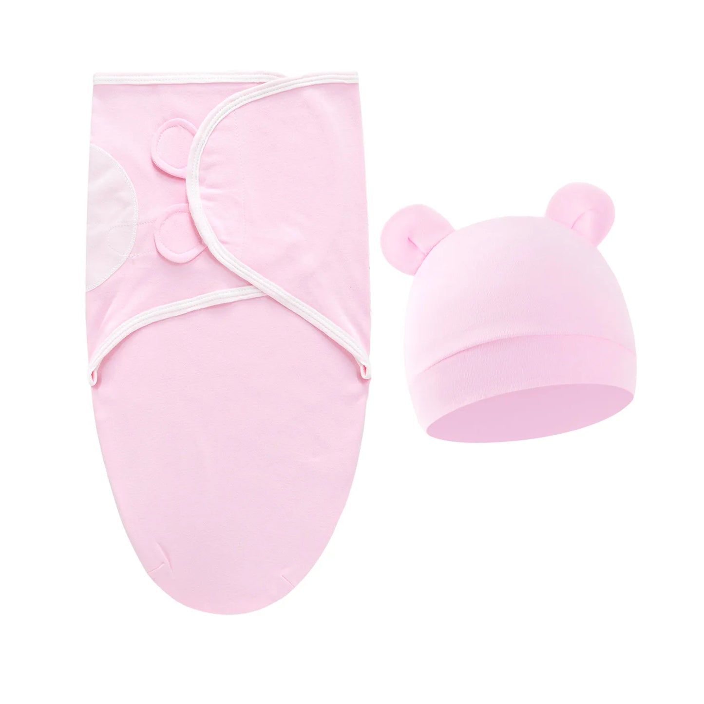 Bébé lange d'emmaillotage doux cocon bébé couvertures nouveau-né lange d'emmaillotage chaud coton bébé literie couverture