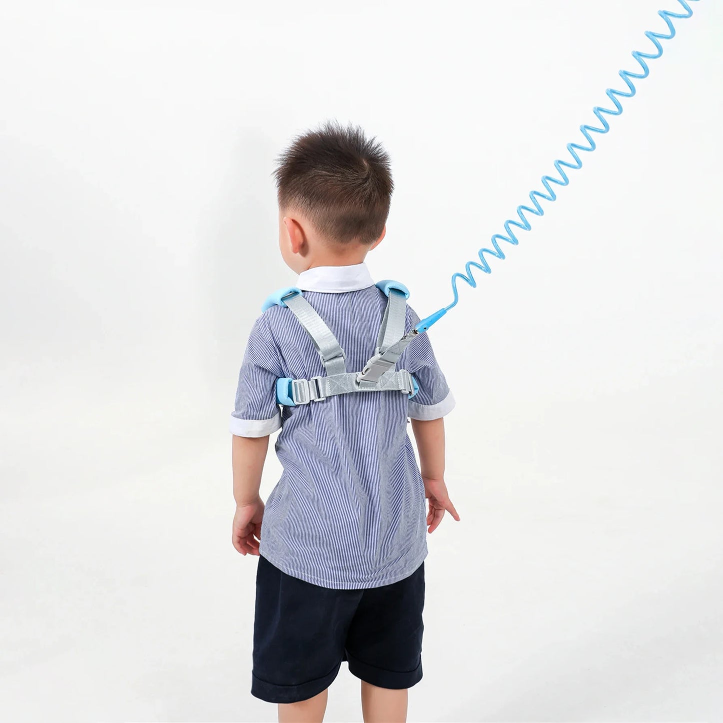 Ceinture de prévention des pertes pour nourrissons et jeunes enfants, corde de Traction, Bracelet de prévention des pertes pour bébé, corde à ressort de 1.5m, marche sûre pour bébé