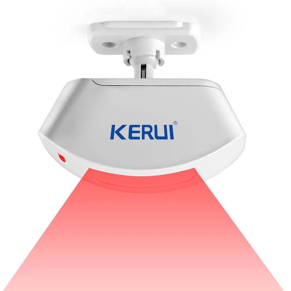 KERUI P817 détecteur infrarouge sans fil capteur de rideau détecteur PIR système d'alarme antivol détecteur combinaison pour toutes les alarmes KERUI