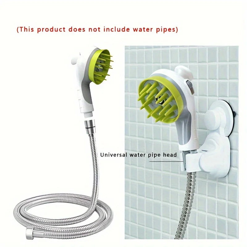 Spray de bain pour animaux de compagnie, pomme de douche, brosse de Massage, gant pour chiens, fournitures de bain, animalerie, vente en gros, accessoires pour chiens, 1 pièce