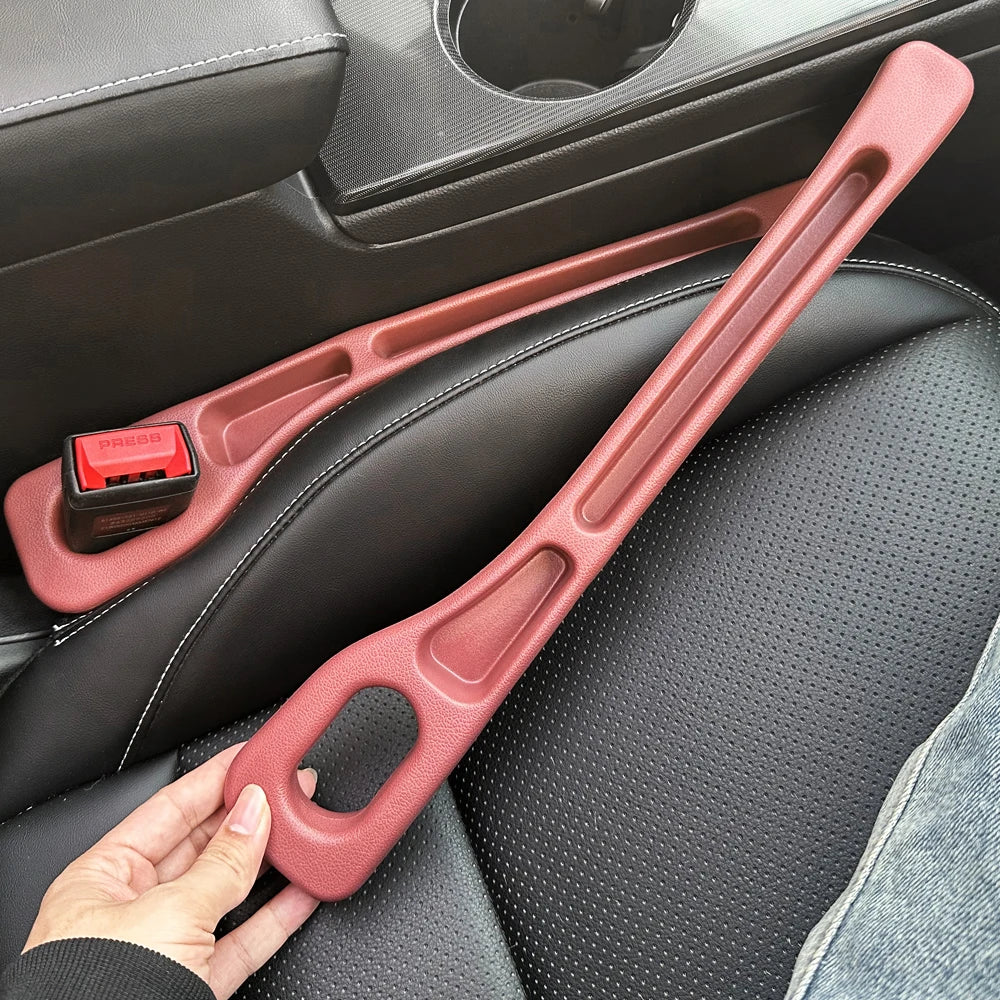 Boîte de rangement de fentes de siège de voiture, 2 pièces, sac entre les sièges, organisateur de Console, décoration intérieure, accessoires automobiles