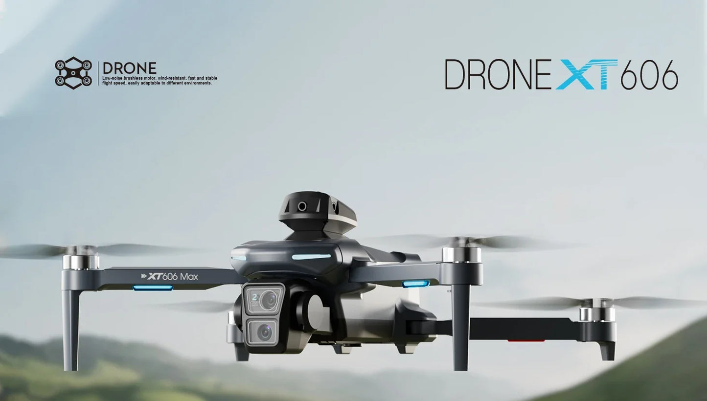 Xiaomi XT606 MAX GPS Drone 4k professionnel 8K HD caméra FPV souhait écran Drone 360 ° Jouets quadrirotor pour éviter les obstacles, drone