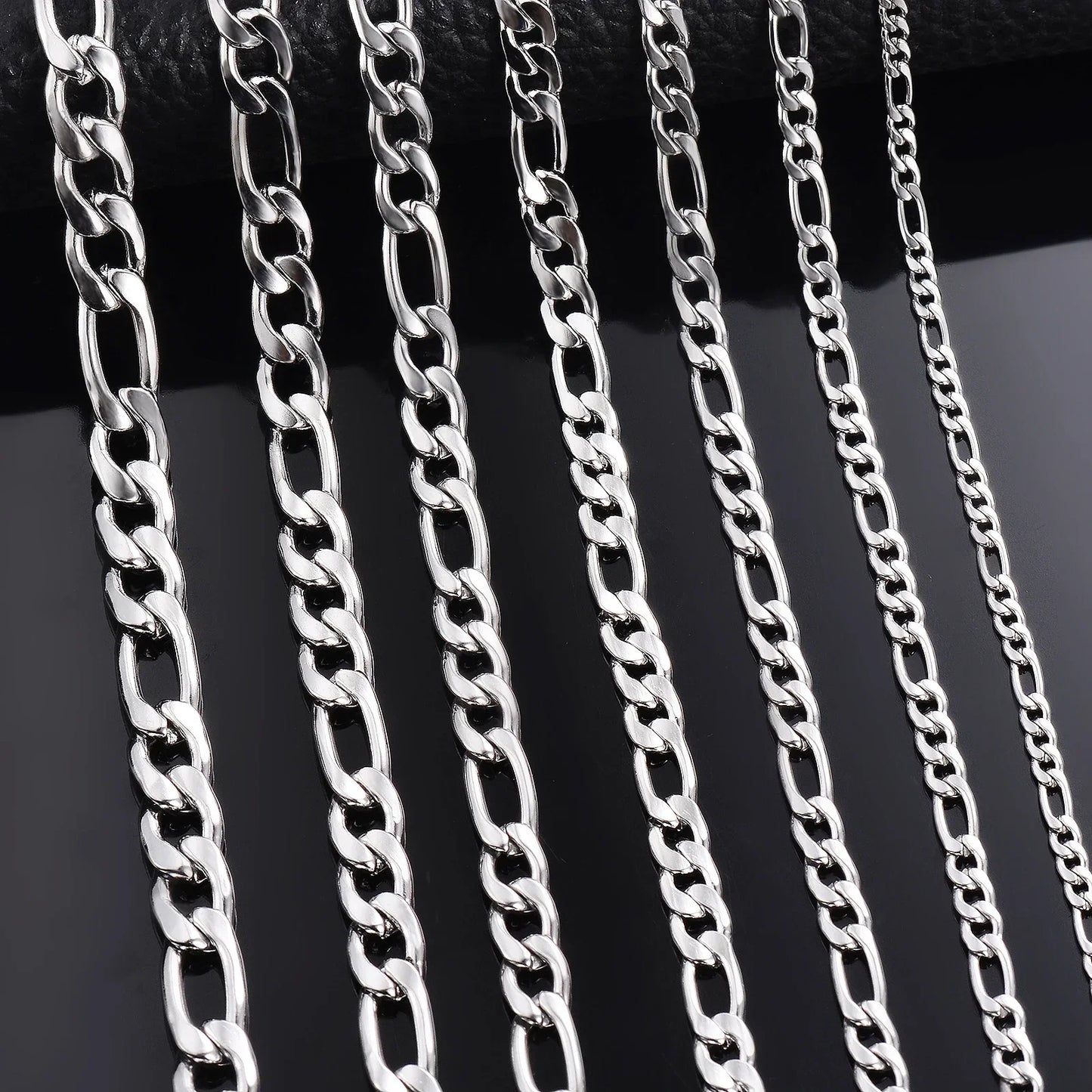 Collier en argent Sterling 925, 2-12mm de largeur 40-75cm, longue chaîne avec fermoir à homard, bijoux de fiançailles pour hommes et femmes, vente en gros