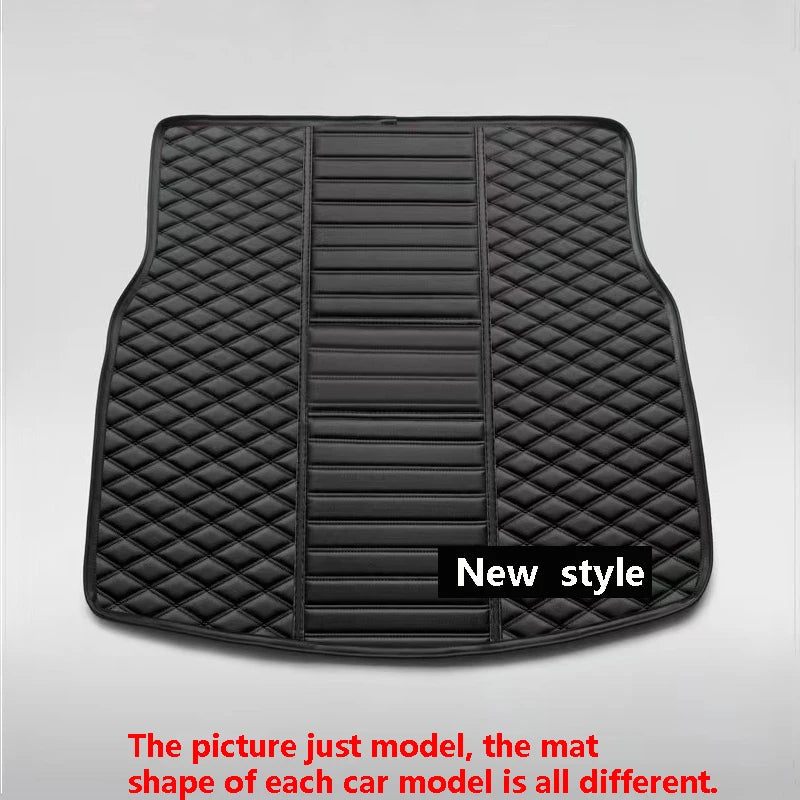 Tapis de sol de voiture en cuir de luxe personnalisé pour Renault Clio 4 2013 2014 2015 2016, ensemble complet d'accessoires imperméables pour femmes