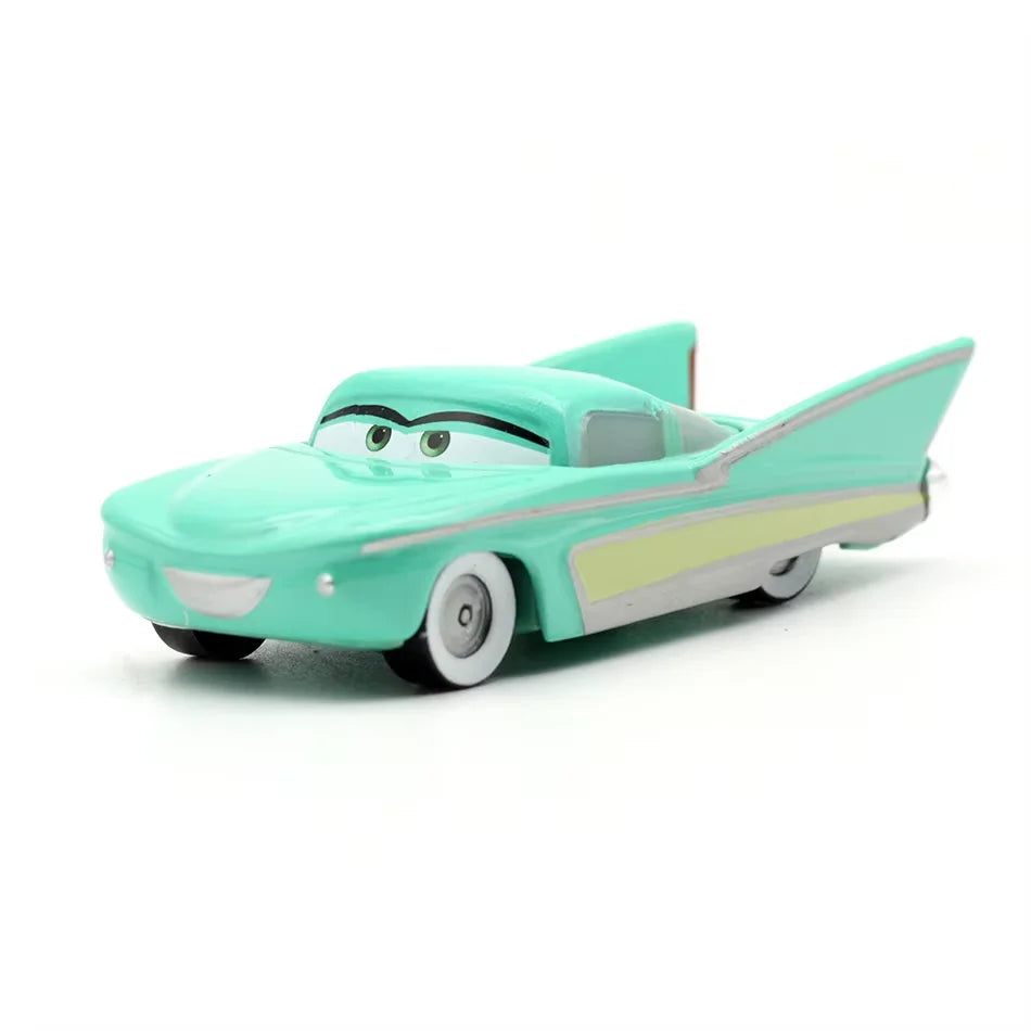 5 pièces Disney Pixar foudre McQueen voitures 1:55 véhicule moulé sous pression carrosserie en métal alliage matériel enfant modèle jouet voiture cadeau d'anniversaire