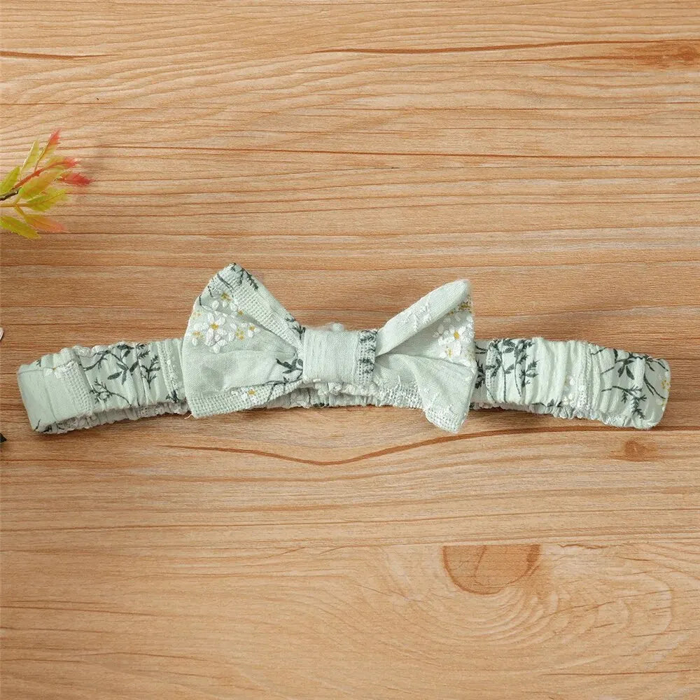 Body pour nouveau-né fille de 0 à 18 mois, imprimé Floral, barboteuse à manches longues avec bandeau, vêtements de printemps et d'automne