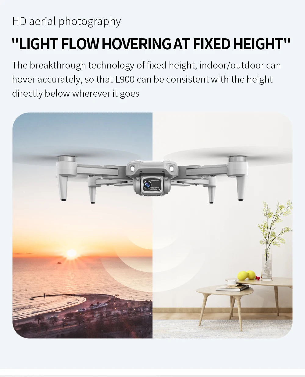 LYZRC L900 PRO GPS Drone 4K professionnel HD double caméra 5G WIFI moteur sans brosse FPV quadrirotor pliable photographie aérienne Drone