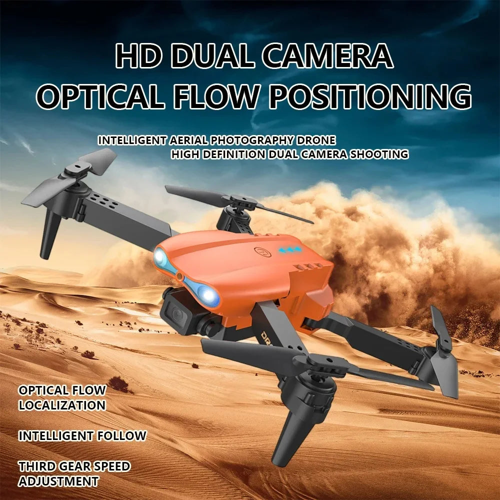 Drone professionnel E99Pro avec caméra pour touristes, 4K, WIFI, flux optique, fpv, évitement d'obstacles, photographie aérienne, quadrirotor