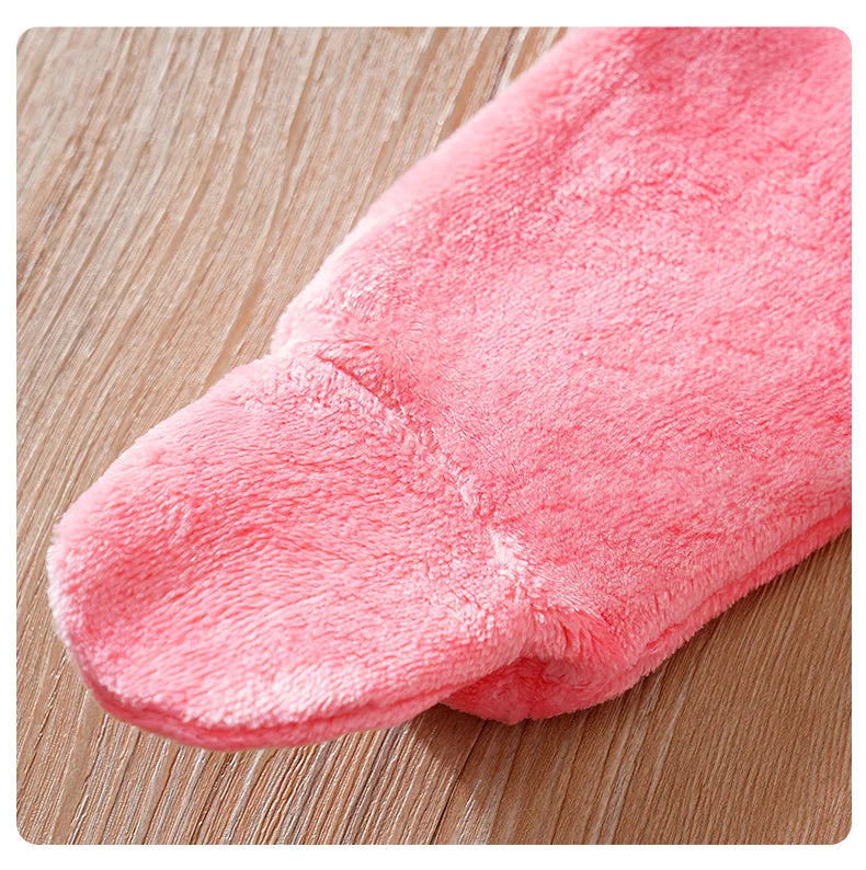 Vêtements pour bébé, mignon dessin animé licorne 3d, flanelle douce pour garçons et filles de 0 à 18 ans, automne et hiver, sac pour bébé à manches longues, combinaison de pied