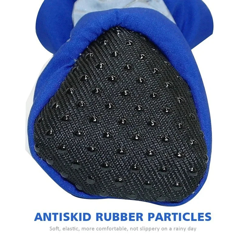 Chaussures antidérapantes pour chiot, 4 pièces, imperméables, pour animaux de compagnie, bottes de neige, de pluie, pour chien, chiot, chat, Chihuahua, soins des pattes, hiver