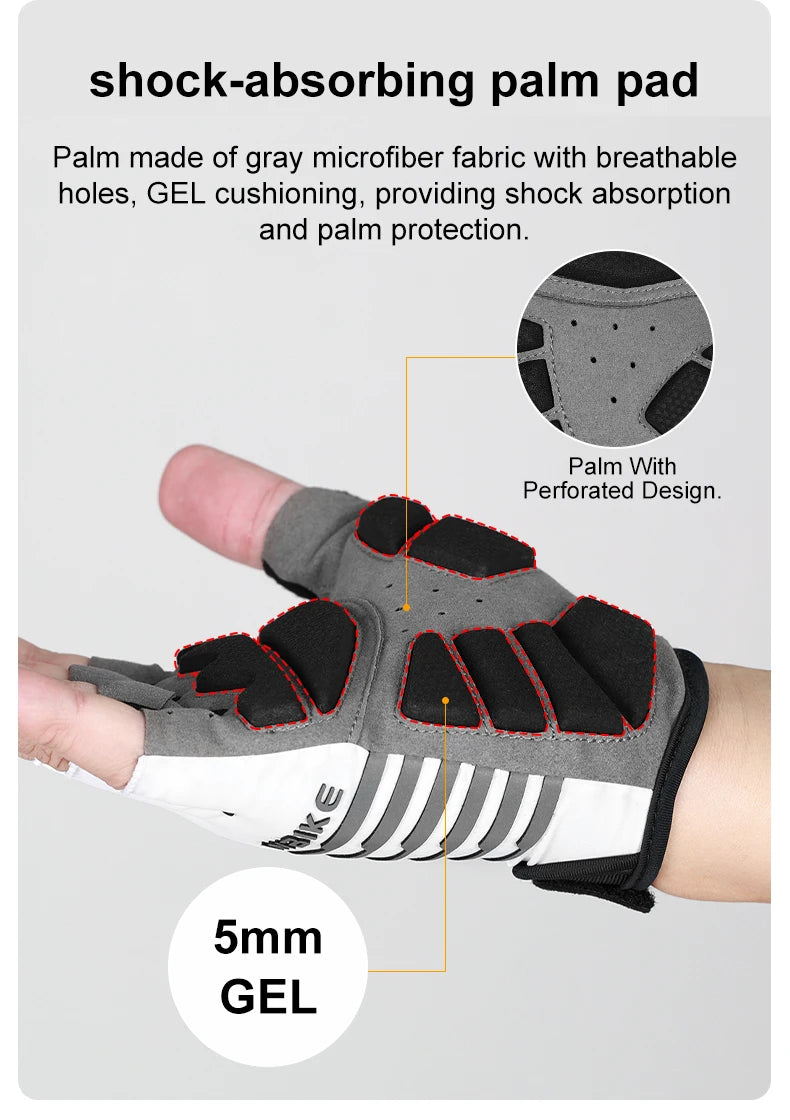 INBIKE antichoc GEL Pad gants de cyclisme demi doigt gants de Sport hommes femmes été vélo gymnase Fitness gants vtt gants IF239