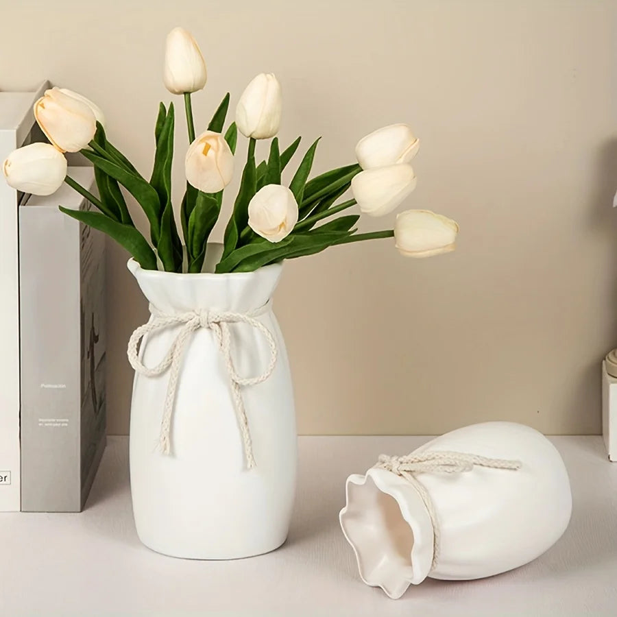 Vase en plastique de style bohème, décoration d'intérieur, vase européen, utilisé pour le mariage, la table à manger, le salon, le bureau, la décoration de la chambre à coucher