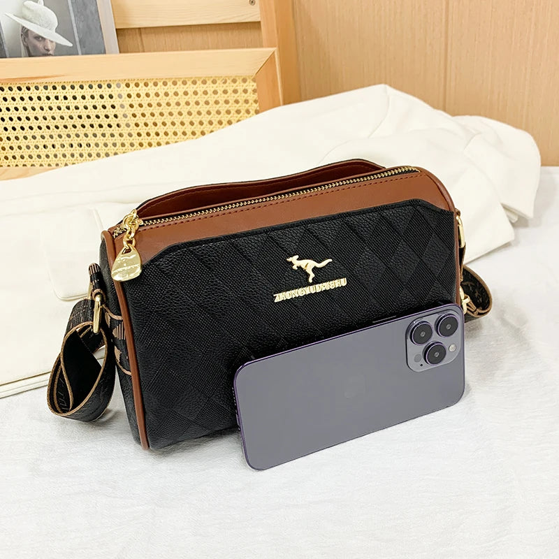 Luxe de haute qualité femmes Sac de messager célèbre concepteur dame sacs à bandoulière à la mode à carreaux à la mode bandoulière Bolsas Sac A