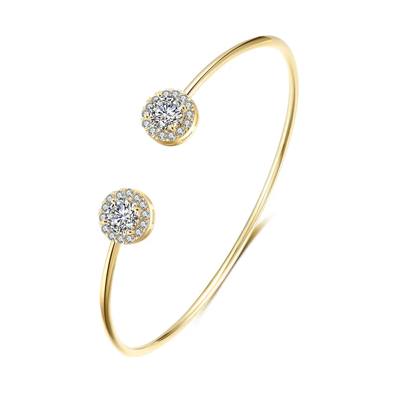 Bracelets de manchette en or géométrique pour femmes, bijoux de fête INS, mode cubique, contre-indiqué, luxe, documents
