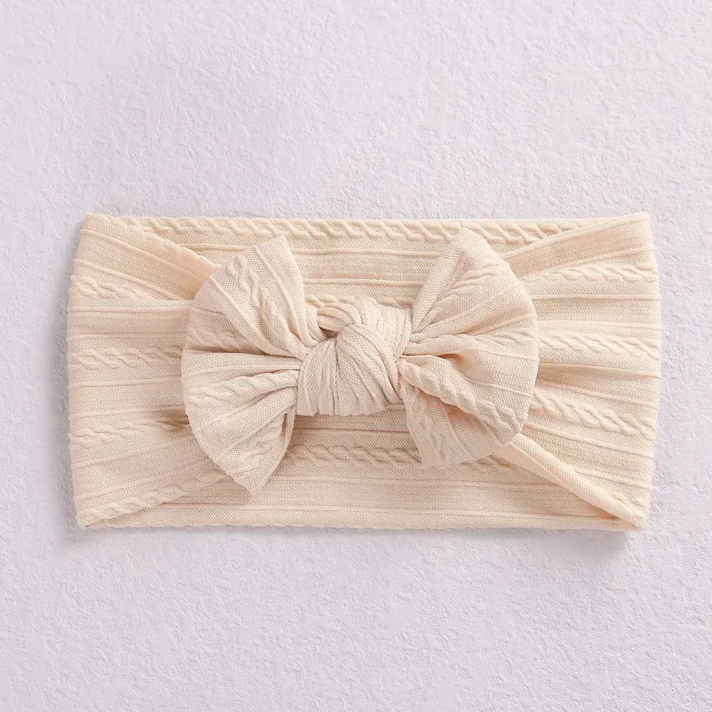 Bandeau élastique en Jacquard avec nœud papillon pour bébés, couvre-chef à nœud papillon, mignon, pour bébés filles, photographie pour nouveau-nés