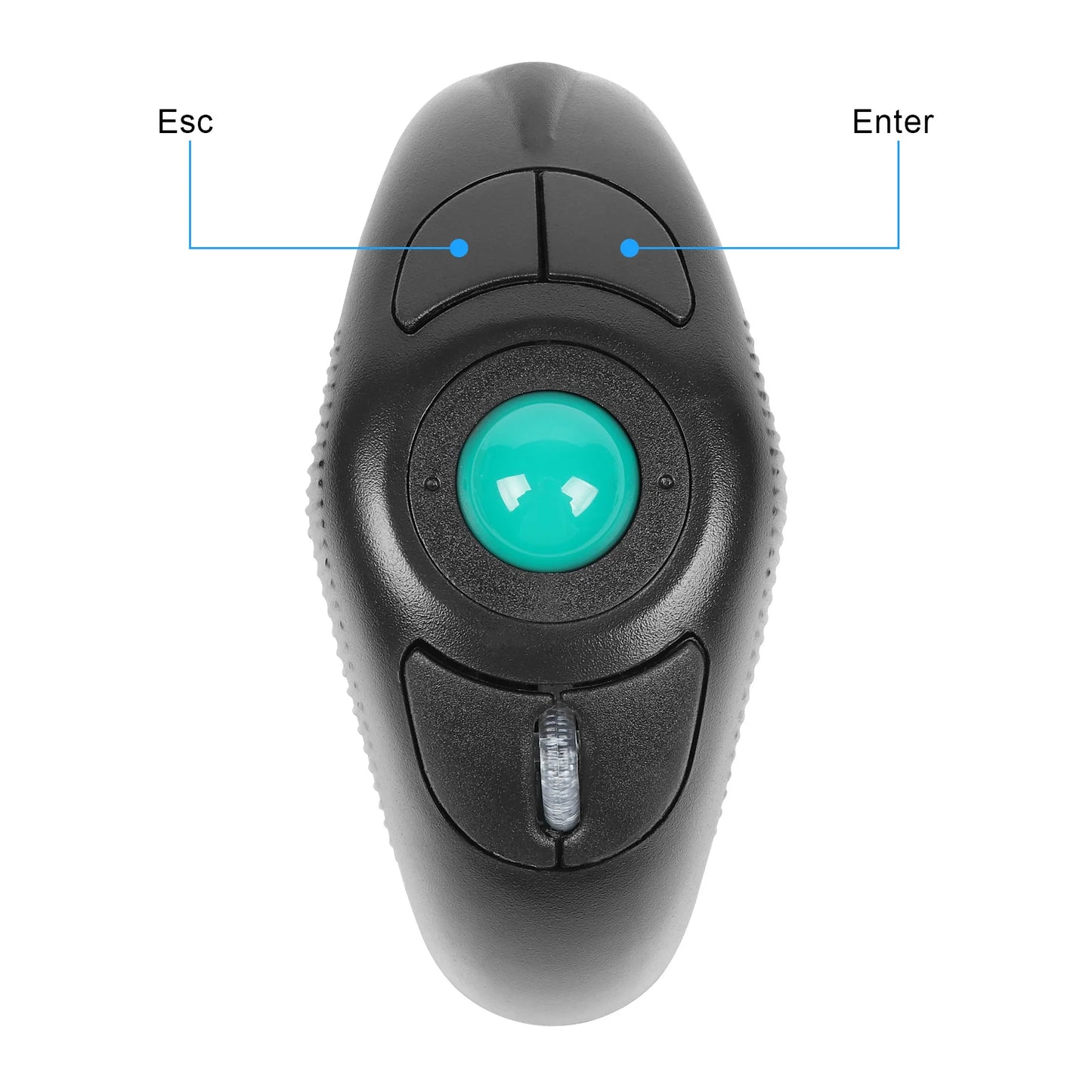 Souris Laser portable ergonomique, commande au pouce, sans fil, optique, filaire, USB, pour ordinateur portable et PC, nouvelle collection