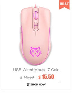 Souris Laser portable ergonomique, commande au pouce, sans fil, optique, filaire, USB, pour ordinateur portable et PC, nouvelle collection