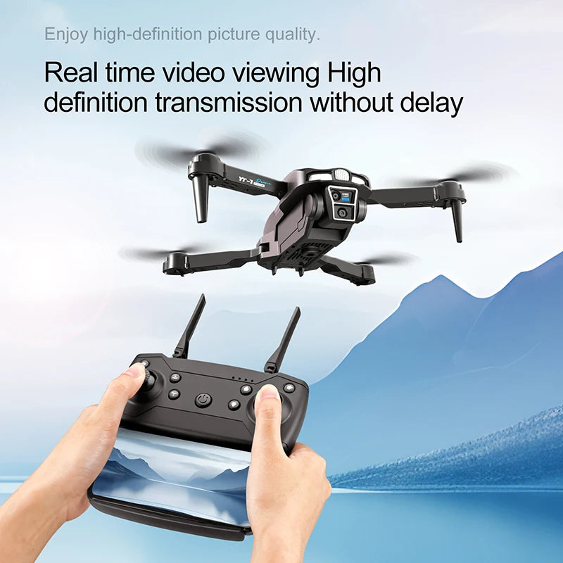 Xiaomi YT11 Drone 8K HD trois caméras moteur sans brosse 5G WIFI FPV flux optique positionnement évitement d'obstacles RC Drone 20000M
