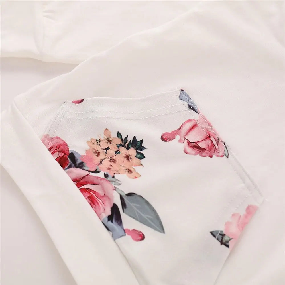 Ensemble de Vêtements à Capuche pour Bébé Fille de 0 à 18 Mois, Haut à Manches sulf, Pantalon, Bandeau de Sauna à Nministériels d Papillon, à la Mode, Automne, 3 Pièces