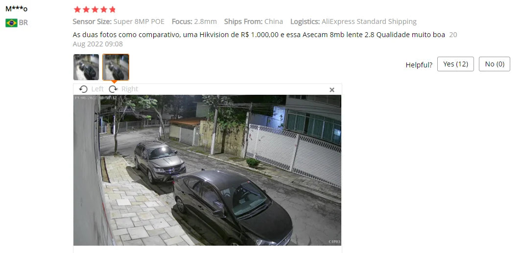 Caméra de Surveillance extérieure IP POE hd 8MP/4K, dispositif de sécurité domestique en métal couleur, avec Vision nocturne et Audio, codec H.265 et protocole Onvif
