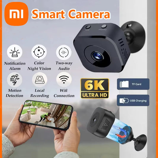 Xiaomi Mini caméra de sécurité Pro 4K FullHD WiFi Surveillance avec Audio bidirectionnel détection de mouvement infrarouge Vision nocturne caméra de sécurité