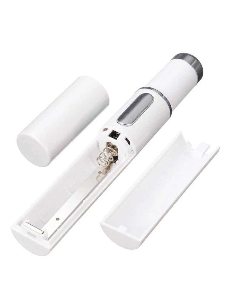 Appareil de beauté du visage, masseur pour les yeux, lumière bleue et noire, outil de soins du visage, éclaircissant, Bergame, maintien des sacs pour les yeux