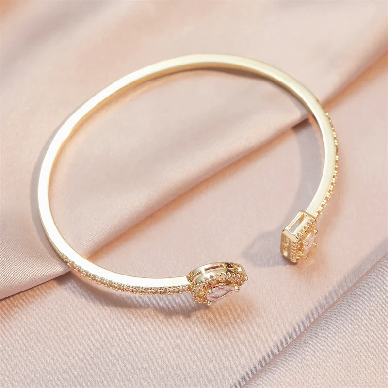 Bracelets de manchette en or géométrique pour femmes, bijoux de fête INS, mode cubique, contre-indiqué, luxe, documents