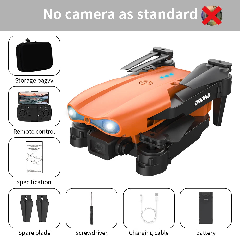 Drone professionnel E99Pro avec caméra pour touristes, 4K, WIFI, flux optique, fpv, évitement d'obstacles, photographie aérienne, quadrirotor