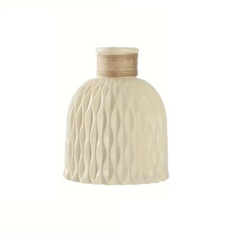 Vase à fleurs en plastique, Vase en fausse céramique pour la décoration de la maison, arrangements floraux, décoration de la maison, Vase à fleurs, centre commercial, décoration de Table