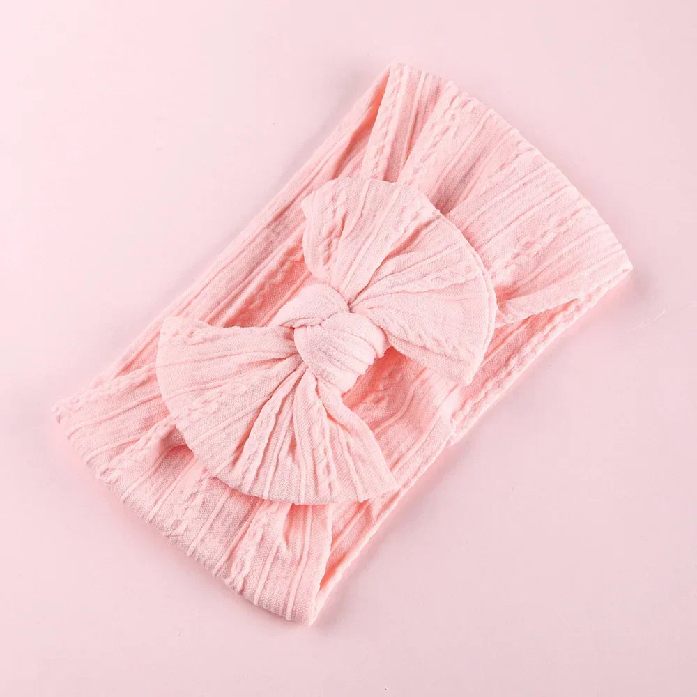 Bandeau élastique en Jacquard avec nœud papillon pour bébés, couvre-chef à nœud papillon, mignon, pour bébés filles, photographie pour nouveau-nés