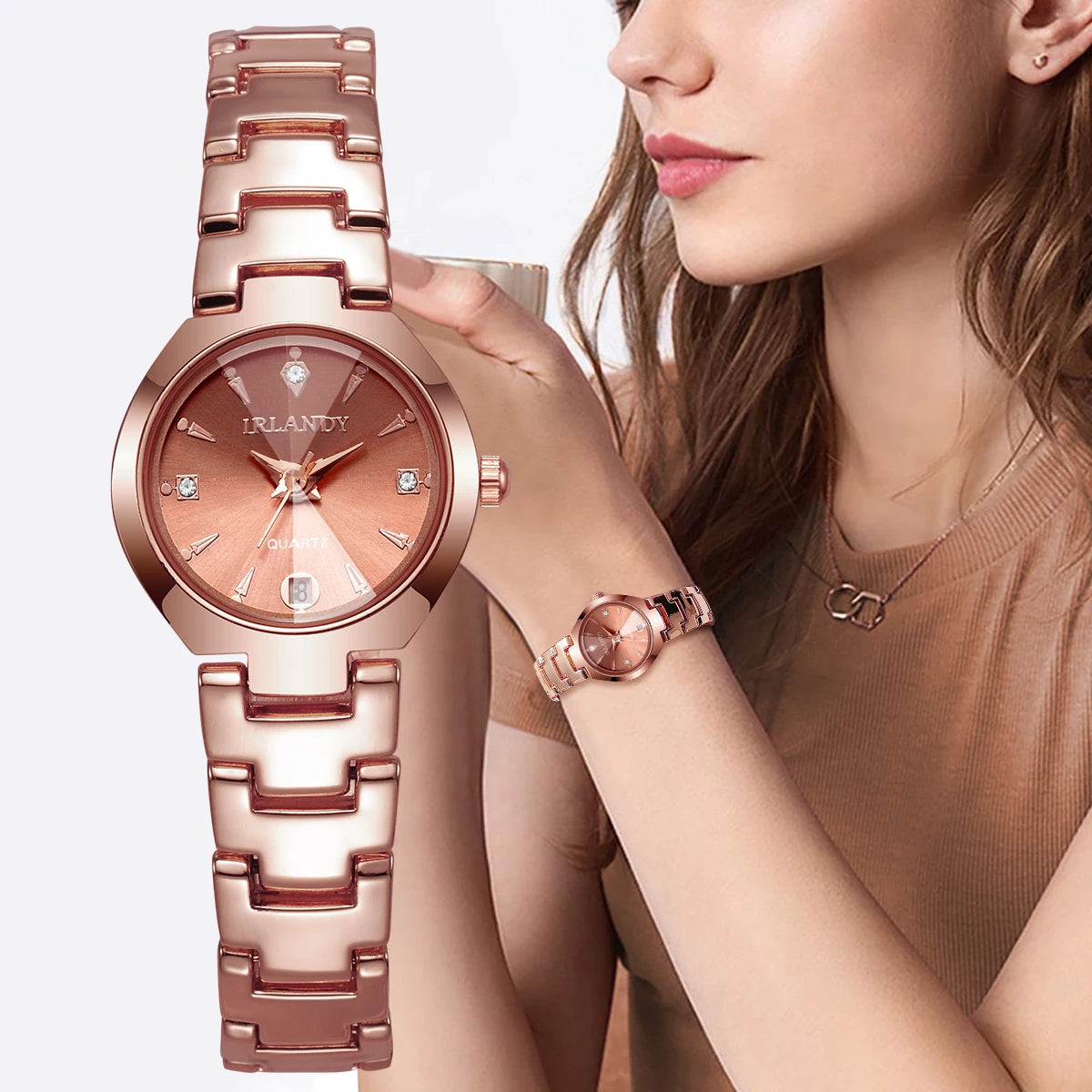 1PC Surprise mystère montre boîte aveugle-luxe femmes montres mode petit cadran calendrier montre à Quartz Reloj Mujer (sans boîte)
