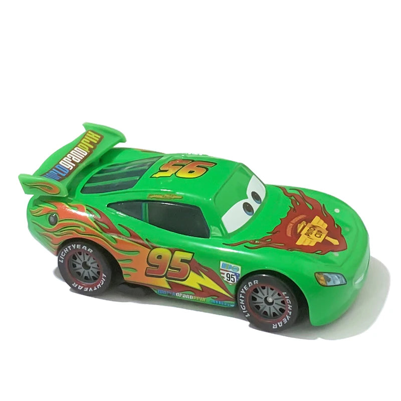 Pixar Disney voitures enfants jouet Anime Figure course foudre McQueen Mater 1:55 moulé sous pression dessin animé alliage véhicule enfants cadeau d'anniversaire