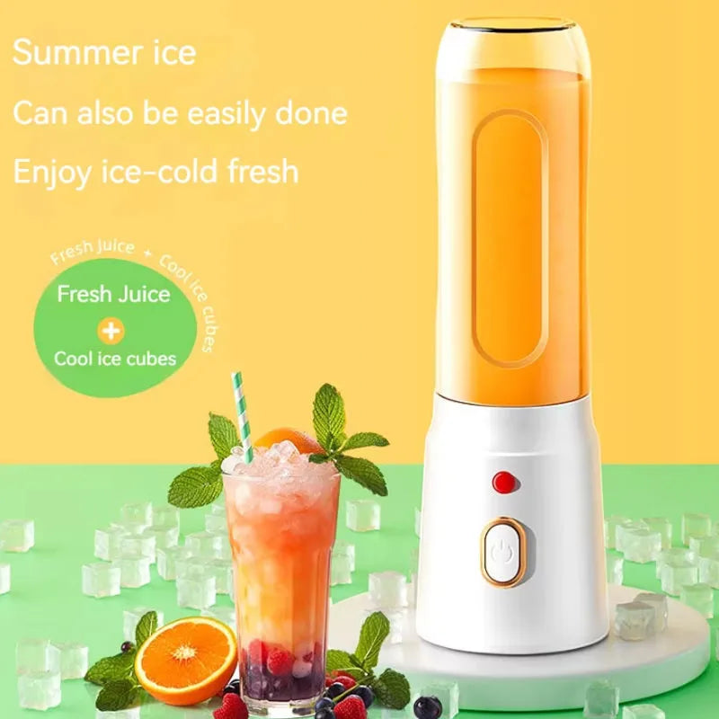 Presse-agrumes Portable, mélangeur de Smoothie, presse-fruits domestique, presse-agrumes Rechargeable par USB, outils de cuisine adaptés au Camping pique-nique.