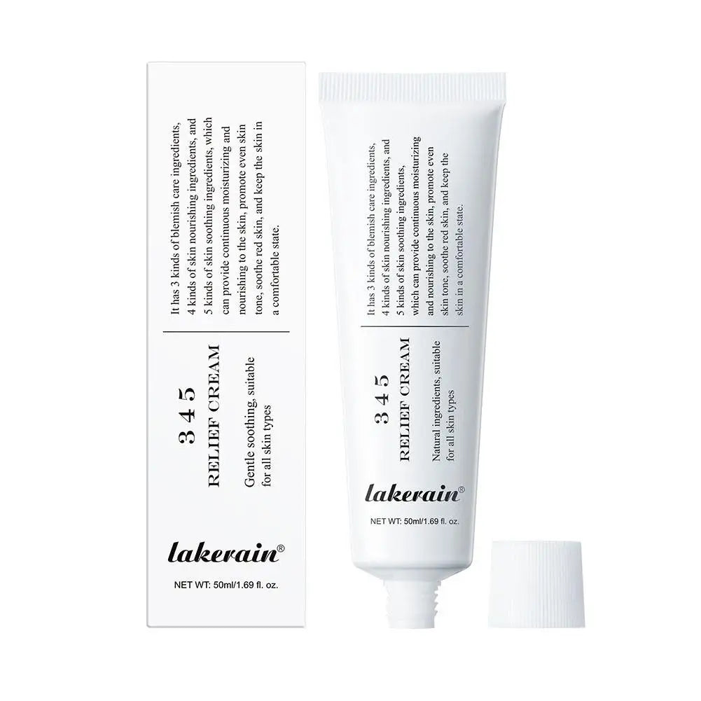 345 crème apaisante réparation du visage pour améliorer les défauts de la peau fournir un soin apaisant Lifting du visage beauté hydratant crème apaisante