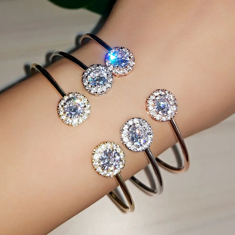 Bracelets de manchette en or géométrique pour femmes, bijoux de fête INS, mode cubique, contre-indiqué, luxe, documents