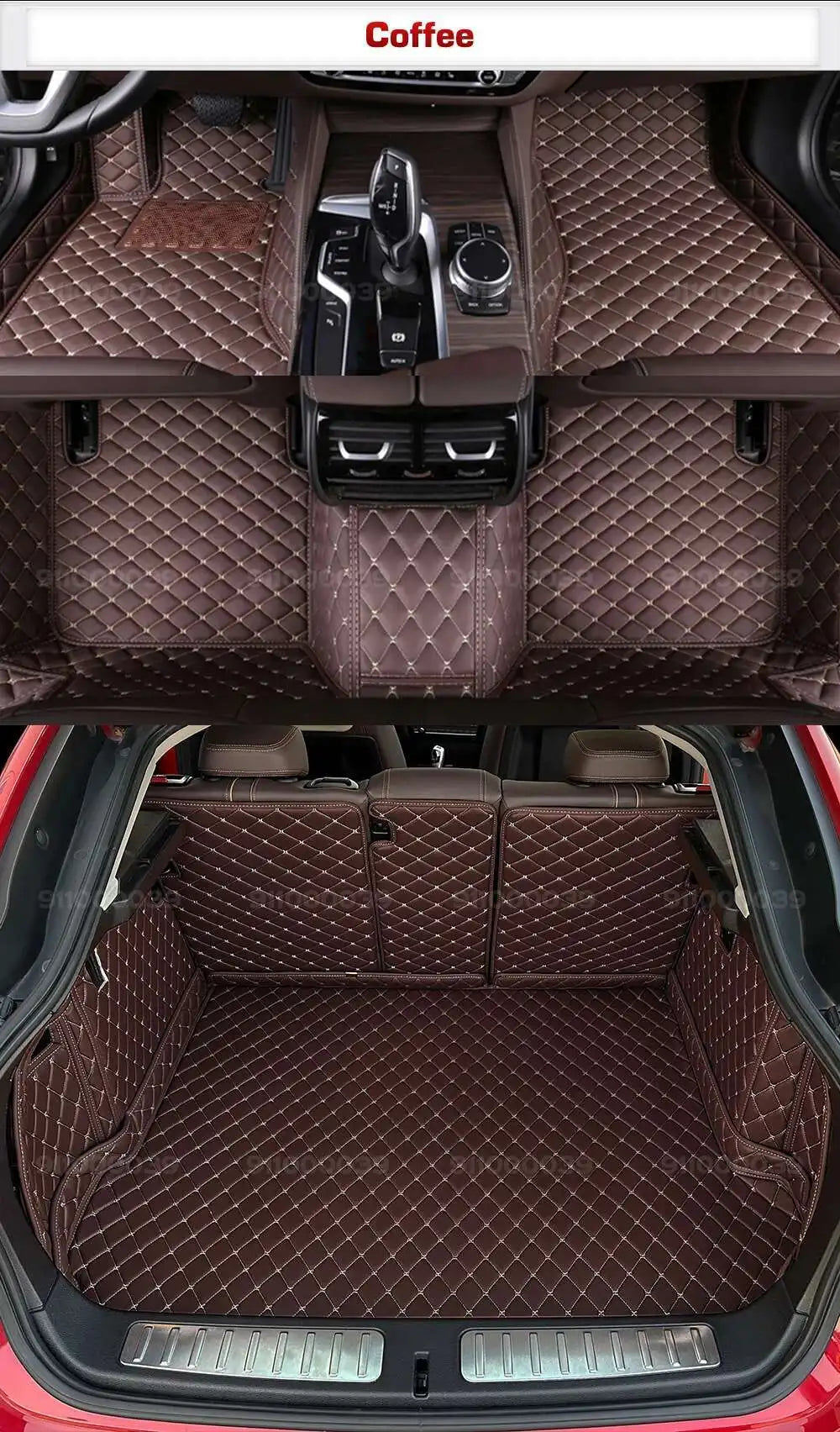Tapis de sol de voiture personnalisé, pour Mercedes Benz GLE coupé W166 W167 2015 – 20224, tapis de coffre, accessoires d'intérieur de protection pour Automobile