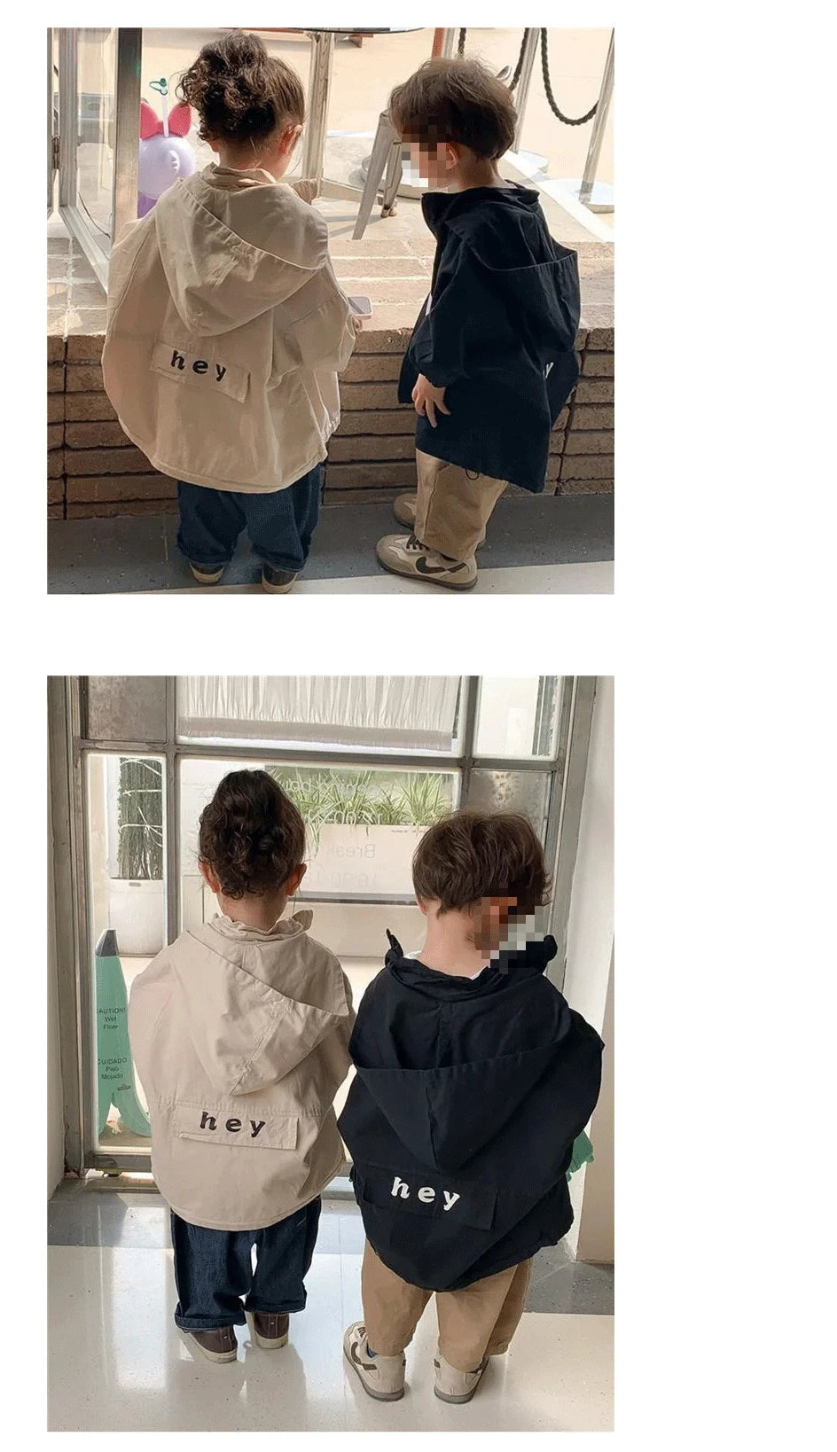 Veste à Capuche avec Fermeture Éclair pour Enfant Garçon et Fille, Vêtement à la Mode avec Dessin Animé, Chemise avec Lettres, Nouvelle Collection Printemps Automne 2024