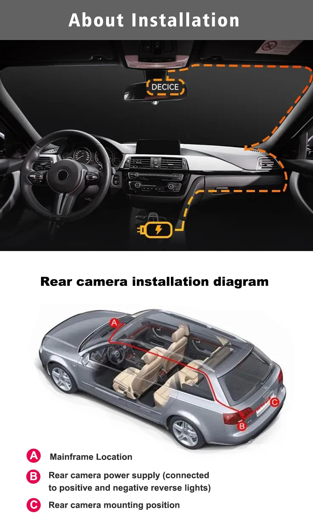 10 "Cam de tableau de bord 4K 3840*2160P voiture Dvr Carplay Android Auto GPS 5G WIFI AUX flux rétroviseur Dashcam caméra lecteur enregistreur FM