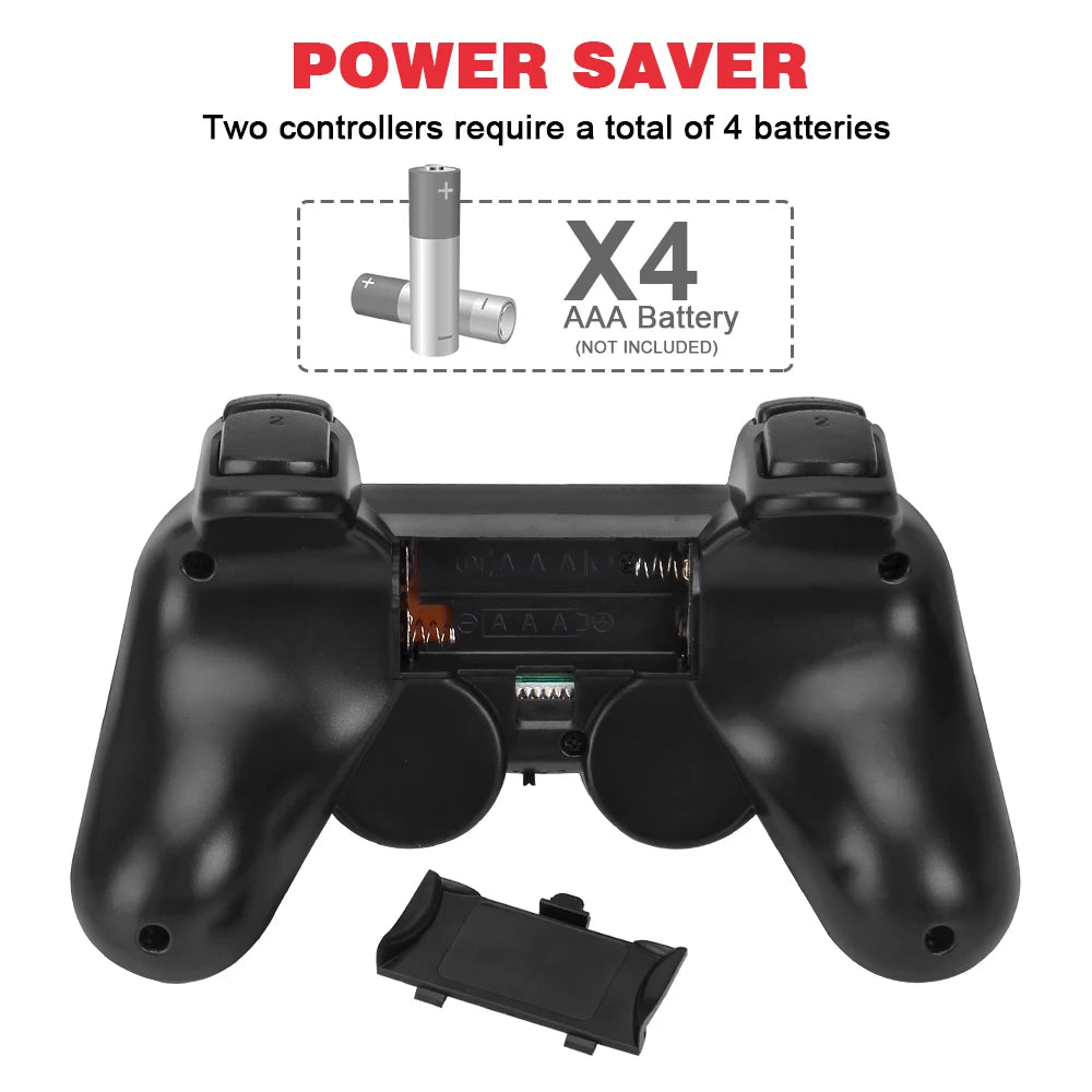 Console de jeu vidéo GD10 Plus, 256 Go, 58,000 jeux, 4K, HD, 2.4G, double manette sans fil, clé de jeu pour N64, PSP, PS1, GBA