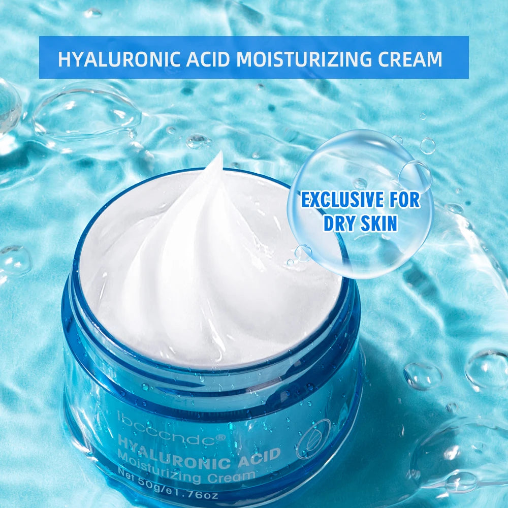 Crème Gel à l'acide hyaluronique, hydratante pour le visage, pour hydrate et lisse, peau Extra sèche, nourrissante, améliore la sécheresse, Lotion pour le visage