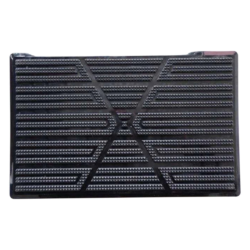 Accessoires intérieurs automatiques 23x15cm PVC sol tapis antidérapant repose-pieds étanche pédale Pad D7YA