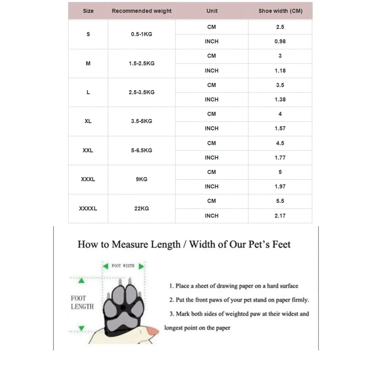 Pet chiot extérieur intérieur bottes anti-dérapant chaussures pour animaux de compagnie bottes chien chaussettes imperméable chiot chien bottes de pluie chien chaussures patte gardes