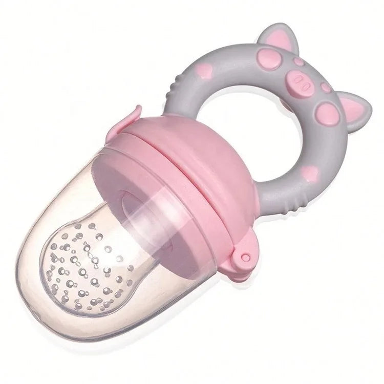 Cuillère d'alimentation pour bébé, extracteur de jus, tasse de sucette, molaires, biberon en Silicone, gomme, fruits, légumes, morsure, manger auxiliaire