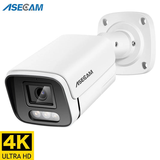 4K 8MP ip camera video surveillance extérieure POE avec codec H.265 et protocole Onvif système infrarouge