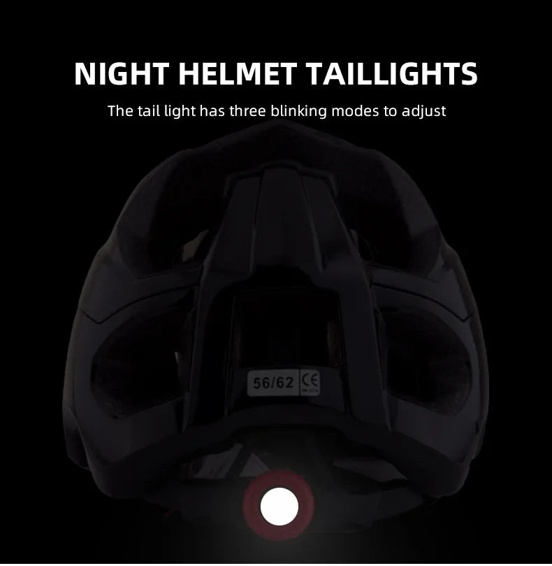BATFOX-Casque de vélo pour homme, casque de vélo, casque de vélo de montagne, casque de vélo VTT, casquettes de vélo