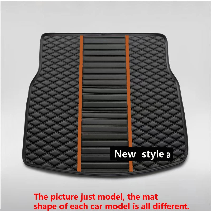 Tapis de sol de voiture en cuir de luxe personnalisé pour Renault Clio 4 2013 2014 2015 2016, ensemble complet d'accessoires imperméables pour femmes