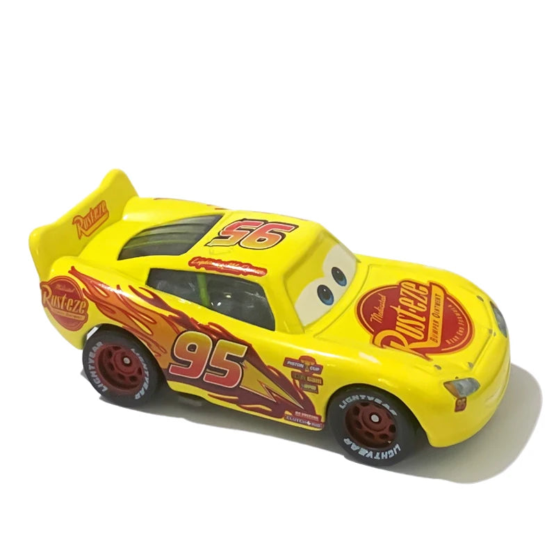 Pixar Disney voitures enfants jouet Anime Figure course foudre McQueen Mater 1:55 moulé sous pression dessin animé alliage véhicule enfants cadeau d'anniversaire