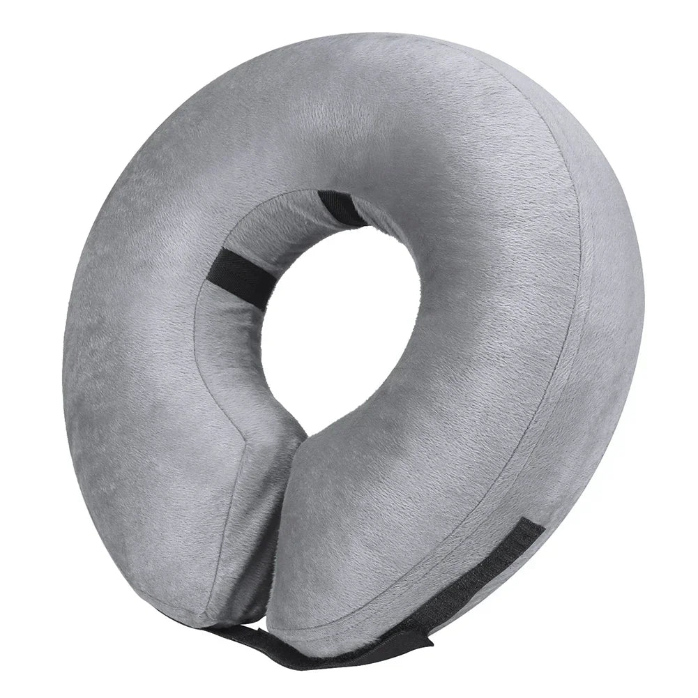 Cônes pour chiens après chirurgie, collier de protection gonflable pour chien, collier de récupération pour animaux de compagnie, cône doux pour petits, moyens ou grands chiens, chats