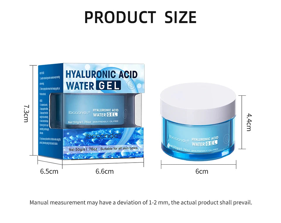 Crème Gel à l'acide hyaluronique, hydratante pour le visage, pour hydrate et lisse, peau Extra sèche, nourrissante, améliore la sécheresse, Lotion pour le visage