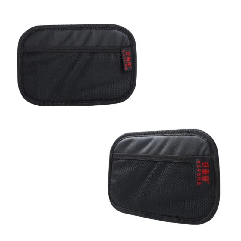 Sac en maille de cuir pour voiture, filet de rangement en tissu Oxford, organisateur d'intérieur de voiture, téléphones, pièces de monnaie, clés, rangement, outils de rangement automobile